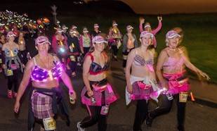 Warners Team Walking The Walk For Charity